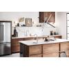 imageMoen Align Brushed Gold 3in1 Water Filtration PreRinse Spring Pull Down Kitchen Faucet Water Filter for Sink Faucet Sold Separately F5923BGChrome
