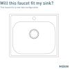 imageMoen Align Brushed Gold 3in1 Water Filtration PreRinse Spring Pull Down Kitchen Faucet Water Filter for Sink Faucet Sold Separately F5923BGMatte Black