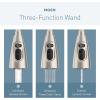 imageMoen Align Brushed Gold 3in1 Water Filtration PreRinse Spring Pull Down Kitchen Faucet Water Filter for Sink Faucet Sold Separately F5923BGSpot Resist Stainless