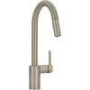 imageMoen Align Brushed Gold 3in1 Water Filtration PreRinse Spring Pull Down Kitchen Faucet Water Filter for Sink Faucet Sold Separately F5923BGSpot Resist Stainless