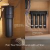 imageMoen Align Brushed Gold 3in1 Water Filtration PreRinse Spring Pull Down Kitchen Faucet Water Filter for Sink Faucet Sold Separately F5923BGSpot Resist Stainless