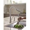 imageMoen G18180 Prep 18Gauge Steel Undermount Single Bowl Kitchen Sink 31Inch x 18Inch Stainless Steel