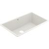 imageMoen Host Black Granite 33Inch Wide x 95Inch Deep Undermount Single Bowl Kitchen Sink GGB4010BWhite