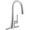 imageMoen Kurv Chrome 3in1 Water Filtration Pull Down Kitchen Faucet Water Filter for Sink Faucet Sold Separately F9126Chrome