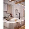 imageMoen Kurv Chrome 3in1 Water Filtration Pull Down Kitchen Faucet Water Filter for Sink Faucet Sold Separately F9126Matte Black