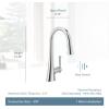 imageMoen Kurv Chrome 3in1 Water Filtration Pull Down Kitchen Faucet Water Filter for Sink Faucet Sold Separately F9126Matte Black