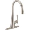 imageMoen Kurv Chrome 3in1 Water Filtration Pull Down Kitchen Faucet Water Filter for Sink Faucet Sold Separately F9126Spot Resist Stainless