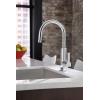 imageMoen S72308EVSRS STO Smart Touchless Pull Down Sprayer Kitchen Faucet with Voice Control and Power Boost Spot Resist StainlessChrome