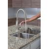 imageMoen S72308EVSRS STO Smart Touchless Pull Down Sprayer Kitchen Faucet with Voice Control and Power Boost Spot Resist StainlessSpot Resist Stainless