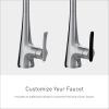 imageMoen Sinema Chrome 3in1 Water Filtration OneHandle Pulldown Kitchen Faucet FS7235 with Moen F9800 Advanced Carbon Water Filtration SystemChrome