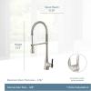 imageMoen Sinema Chrome 3in1 Water Filtration OneHandle Pulldown Kitchen Faucet FS7235 with Moen F9800 Advanced Carbon Water Filtration SystemChrome