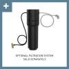 imageMoen Sinema Chrome 3in1 Water Filtration OneHandle Pulldown Kitchen Faucet FS7235 with Moen F9800 Advanced Carbon Water Filtration SystemChrome