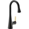 imageMoen Sinema Chrome 3in1 Water Filtration OneHandle Pulldown Kitchen Faucet FS7235 with Moen F9800 Advanced Carbon Water Filtration SystemMatte Black