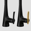 imageMoen Sinema Chrome 3in1 Water Filtration OneHandle Pulldown Kitchen Faucet FS7235 with Moen F9800 Advanced Carbon Water Filtration SystemMatte Black