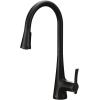 imageMoen Sinema Chrome 3in1 Water Filtration OneHandle Pulldown Kitchen Faucet FS7235 with Moen F9800 Advanced Carbon Water Filtration SystemMatte Black