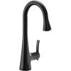 imageMoen Sinema Chrome 3in1 Water Filtration OneHandle Pulldown Kitchen Faucet FS7235 with Moen F9800 Advanced Carbon Water Filtration SystemMatte Black