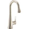 imageMoen Sinema Chrome 3in1 Water Filtration OneHandle Pulldown Kitchen Faucet FS7235 with Moen F9800 Advanced Carbon Water Filtration SystemPolished Nickel