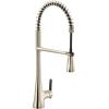 imageMoen Sinema Chrome 3in1 Water Filtration OneHandle Pulldown Kitchen Faucet FS7235 with Moen F9800 Advanced Carbon Water Filtration SystemPolished Nickel