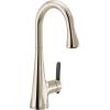 imageMoen Sinema Chrome 3in1 Water Filtration OneHandle Pulldown Kitchen Faucet FS7235 with Moen F9800 Advanced Carbon Water Filtration SystemPolished Nickel