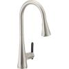 imageMoen Sinema Chrome 3in1 Water Filtration OneHandle Pulldown Kitchen Faucet FS7235 with Moen F9800 Advanced Carbon Water Filtration SystemSpot Resist Stainless