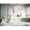 imageMoen Sinema Chrome 3in1 Water Filtration OneHandle Pulldown Kitchen Faucet FS7235 with Moen F9800 Advanced Carbon Water Filtration SystemSpot Resist Stainless