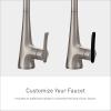 imageMoen Sinema Chrome 3in1 Water Filtration OneHandle Pulldown Kitchen Faucet FS7235 with Moen F9800 Advanced Carbon Water Filtration SystemSpot Resist Stainless