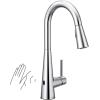 imageMoen Sleek Spot Resist Stainless Motionsense Wave Sensor Touchless OneHandle High Arc Pulldown Modern Kitchen Faucet Featuring Power Clean 7864EWSRSChrome