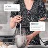 imageMoen Sleek Spot Resist Stainless Motionsense Wave Sensor Touchless OneHandle High Arc Pulldown Modern Kitchen Faucet Featuring Power Clean 7864EWSRSMatte Black