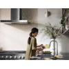 imageMoen Sleek Spot Resist Stainless Motionsense Wave Sensor Touchless OneHandle High Arc Pulldown Modern Kitchen Faucet Featuring Power Clean 7864EWSRSSpot Resist Stainless