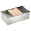 imageMoen Luxe Chef 18Gauge Stainless Steel Undermount 32quot x 19quot Single Bowl Workstation Sink Includes Cutting Board Flexible Drying Rack Colander Bottom Sink Grid and Drain GS181020BUX