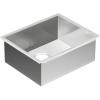 imageMoen Prep 18Gauge Single Stainless Steel Bowl Undermount 22quot x 18quot Single Bowl Kitchen Sink G18185