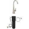 imageMoen Sip Spot Resist Stainless Beverage Faucet with High Arc Rotating Spout Plus Advanced Carbon Water Filtration System for Cleaner Drinking Water S5520SRS  F9800