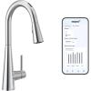 imageMoen Sleek Spot Resist Stainless Motionsense Wave Sensor Touchless OneHandle High Arc Pulldown Modern Kitchen Faucet Featuring Power Clean 7864EWSRSChrome