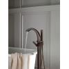 imageMoen 695 Voss OneHandle Freestanding Floor Mount Tub Filler with Handshower ChromeOil Rubbed Bronze