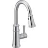 imageMoen 7260EVSRS Belfield Smart Touchless Pull Down Sprayer Kitchen Faucet with Voice Control and Power Boost Spot Resist StainlessChrome