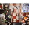 imageMoen 7260EVSRS Belfield Smart Touchless Pull Down Sprayer Kitchen Faucet with Voice Control and Power Boost Spot Resist StainlessSpot Resist Stainless