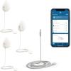 imageMoen 920006 Foot Sensing Add Use Flo Smart Detector 920004 Sold Separately 6 ft Leak Sensor Extension Cable Accessory WhiteWhite
