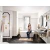 imageMoen S44507BG Colinet OneHandle Traditional Freestanding Floor Mount Tub Filler with Handshower Brushed GoldBrushed Gold