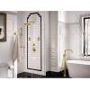 imageMoen S44507BG Colinet OneHandle Traditional Freestanding Floor Mount Tub Filler with Handshower Brushed GoldMatte Black
