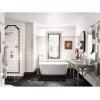 imageMoen S44507BG Colinet OneHandle Traditional Freestanding Floor Mount Tub Filler with Handshower Brushed GoldMatte Black