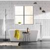 imageMoen S905 90 Degree OneHandle Freestanding Floor Mount Tub Filler with Handshower ChromeChrome