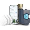 imageMoen 900001 Flo by Moen 34Inch Smart Water Shutoff with 920005 Flo by Moen Smart Water Detector 3PackShutoff  Detector 3pack