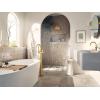 imageMoen 615BG CIA Collection One Handle Freestanding Floor Mount Tub Filler with Handshower Brushed GoldBrushed Gold