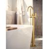 imageMoen 615BG CIA Collection One Handle Freestanding Floor Mount Tub Filler with Handshower Brushed GoldMatte Black