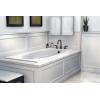 imageMoen 86924BRB Banbury High Arc Roman Tub Faucet 16 Gpm 3 Holes 10 in Center Distance 2 Lever Handle 534 in H Spout 12quot