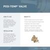 imageMoen T2693EPNL Voss PosiTemp Pressure Balancing EcoPerformance Tub and Shower Trim Kit Valve Required Polished Nickel
