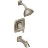 imageMoen T2693EPNL Voss PosiTemp Pressure Balancing EcoPerformance Tub and Shower Trim Kit Valve Required Polished Nickel