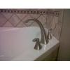 imageMoen T693BN Voss Collection Two Handle Deck Mount Roman Tub Faucet Trim Kit Valve Required 05 Inch NickelBronze