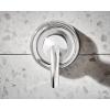 imageMoen WT371 Glyde Single Handle Wall Mount Filler High Flow Tub Faucet with 10quot Spout Reach Chrome