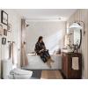 imageMoen WT681ORB Dartmoor Single Handle Wall Mount Filler High Flow Tub Faucet with 10quot Spout Reach Oil Rubbed BronzeBrushed Nickel
